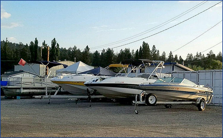 Boat Launch Ramp in Big Bear Lake